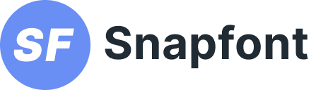 Snapfont logo